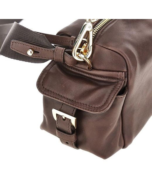 Prada Brown Nappa Leather Small Explore' Bag