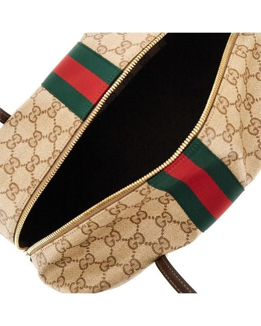 Gucci Natural Medium Melrose' Boston Bag