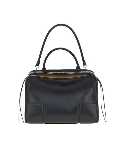Loewe Black Leather Large 'Amazona 180' Bag