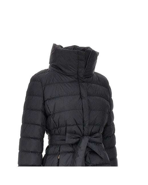 Weekend by Maxmara Black Padded Nylon Downjacket