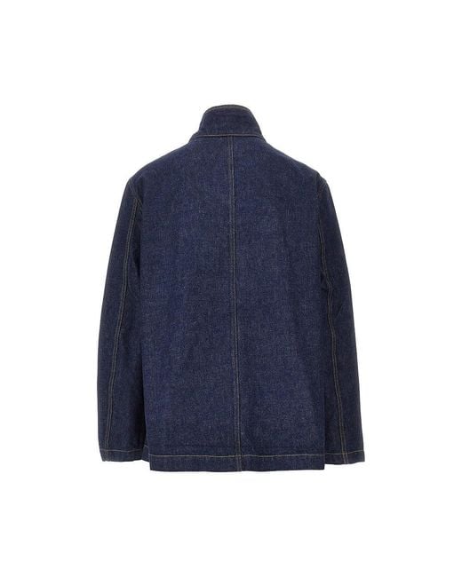 Studio Nicholson Blue Japanese Denim District Jacket for men