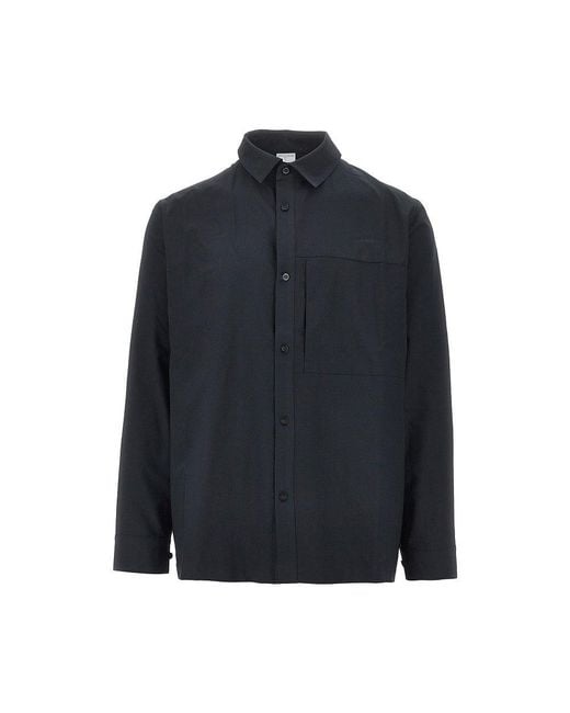 houdini Blue 'Symbio' Field Shirt for men