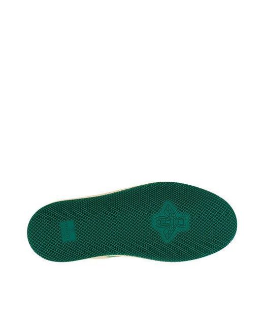Gucci Green 'Screener' Leather And Fabric Sneakers Kids