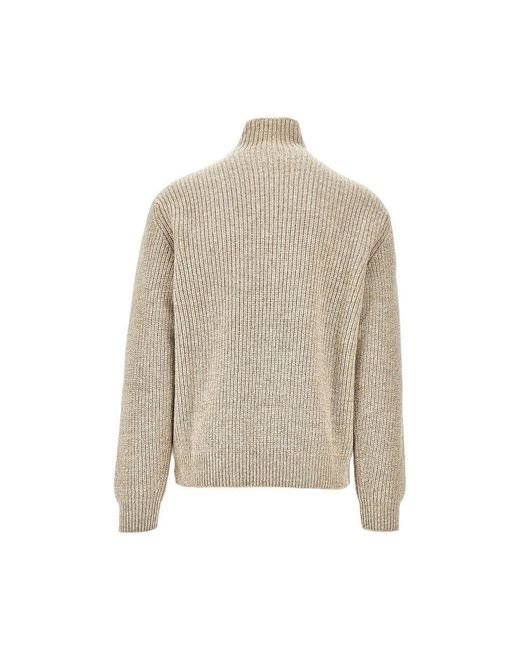 Lemaire Natural Alpaca And Yak Turtleneck Sweater for men