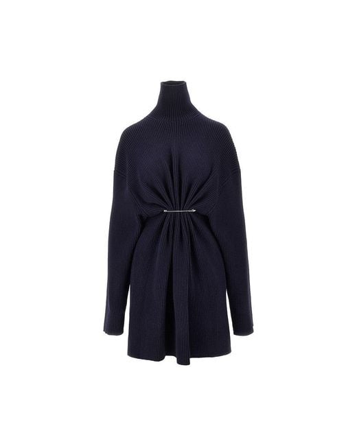 Mini Abito di Balenciaga in Blue
