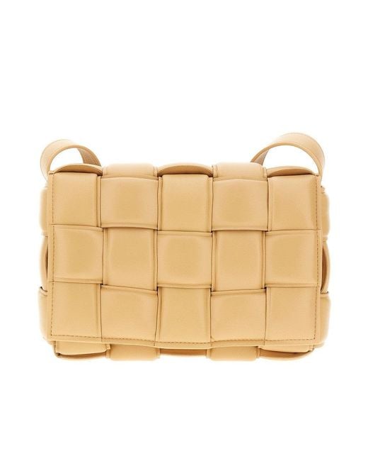 Bottega Veneta Natural 'Padded Cassette' Crossbody Bag