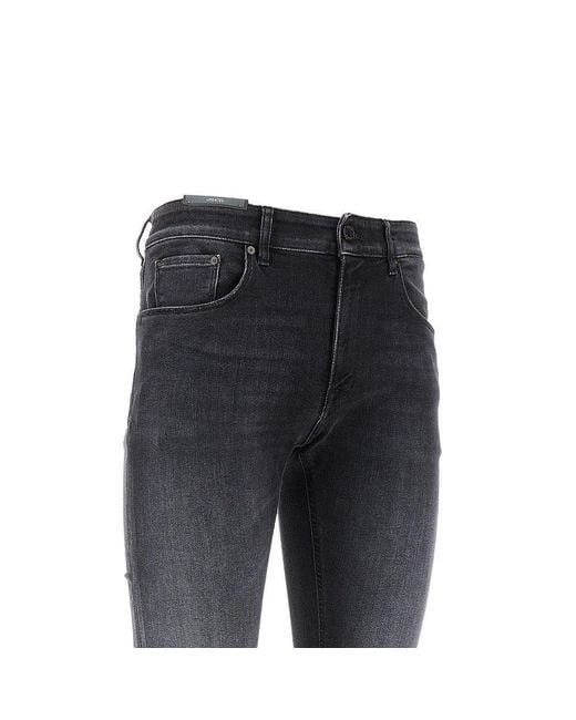 PT Torino Blue 'Jazz' Stretch Denim Jeans for men
