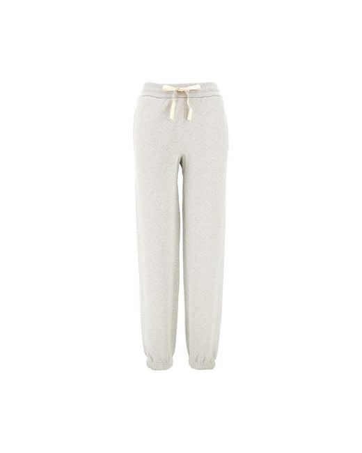 Joggers di Jil Sander in White