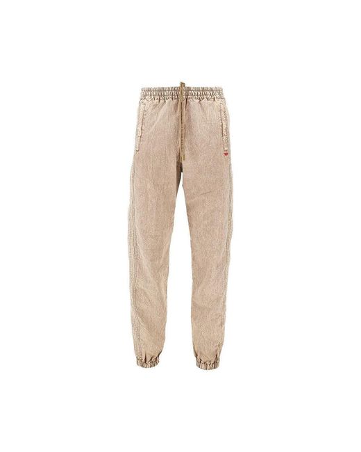 Pantalone di DIESEL in Natural da Uomo