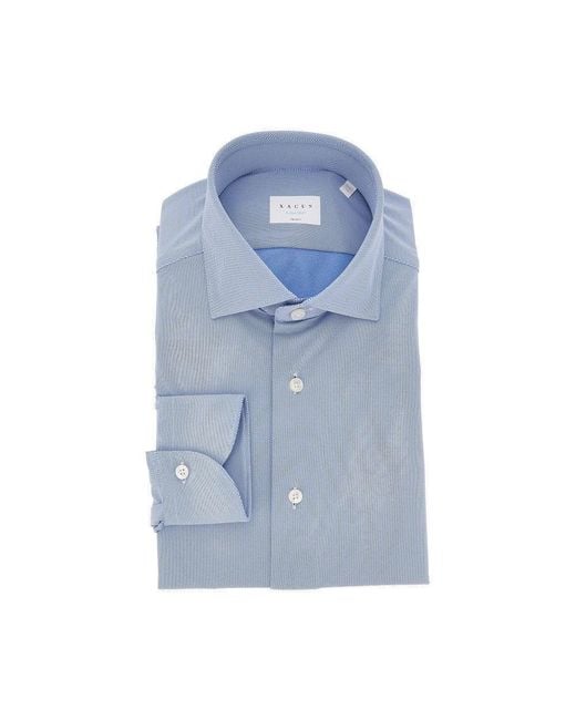 Xacus Blue Tailor Fit 'Active' Shirt for men