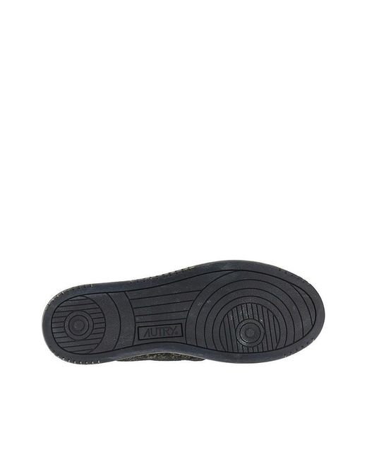 Autry Blue Super Vintage Medalist Low Sneakers for men