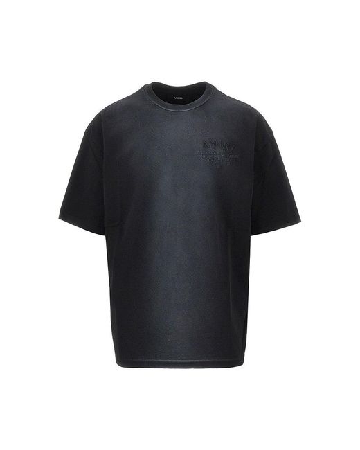 Amiri Black 'Arts District' T-Shirt for men