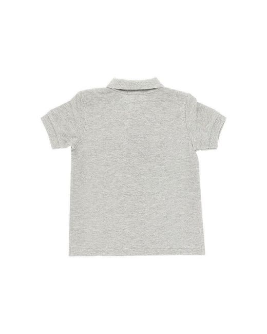 Ralph Lauren White Piquet Polo Shirt With Logo Embroidery Kids for men