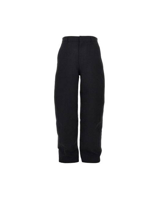 Givenchy Black Couture Seam Cotton Pants for men