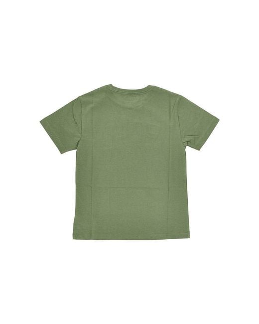 Ralph Lauren Green Check Logo T-Shirt Kids for men