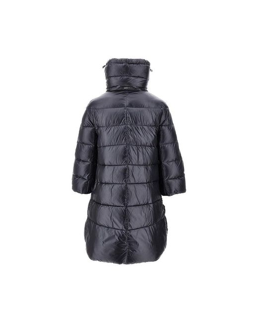 Herno Gray Ultralight Nylon 'Cleofe' Down Hacket