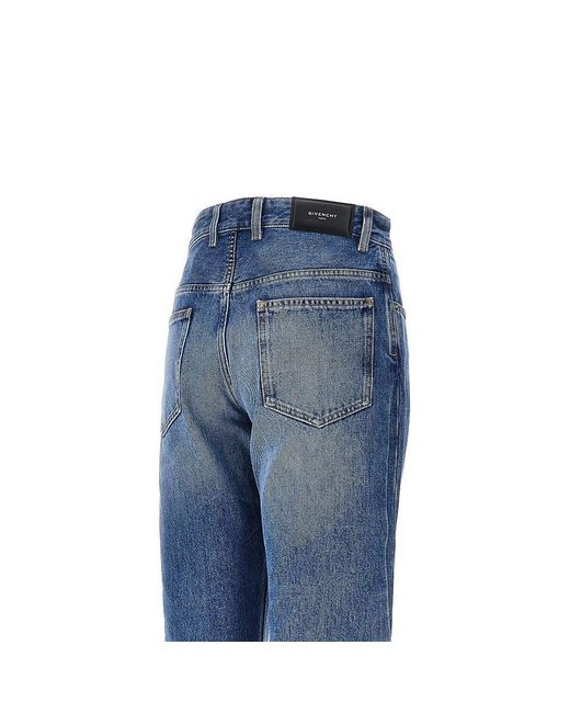 Givenchy Blue Couture Seam Jeans for men
