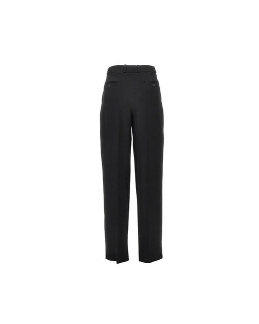 Loulou de Saison Black 'Alio' Pants With Darts