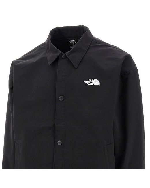 The North Face Black Tnf Easy Wind Coaches Jacket for men