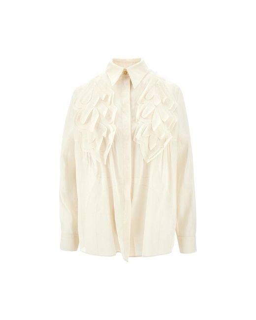 Camicia di Alberta Ferretti in White