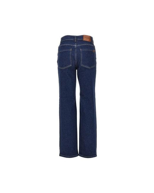Weekend by Maxmara Blue Stretch Denim Jeans