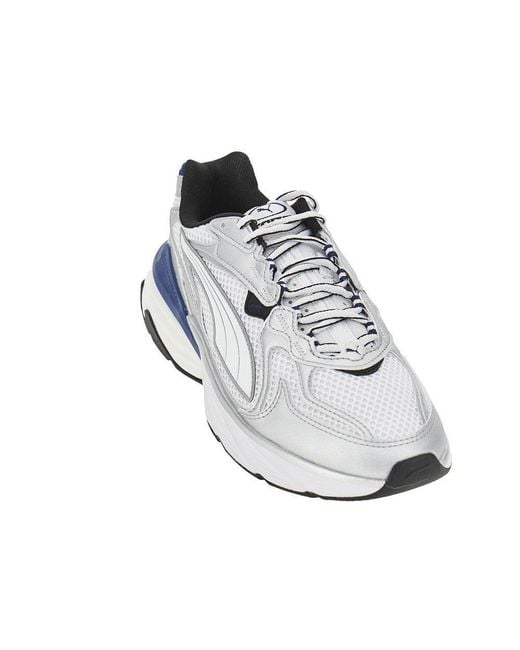 PUMA White 'Fade' Sneakers 10 for men