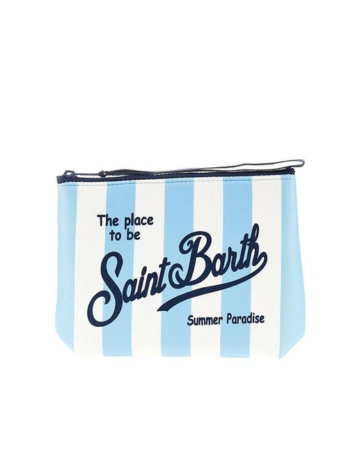 Mc2 Saint Barth Blue 'Aline' Neoprene Pouch for men