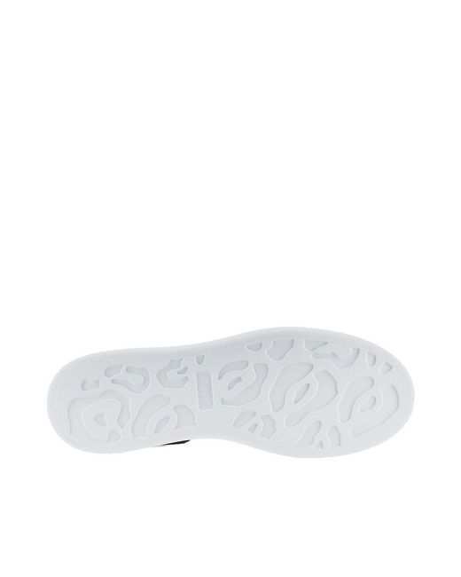 McQueen White Leather Oversize Sneakers for men