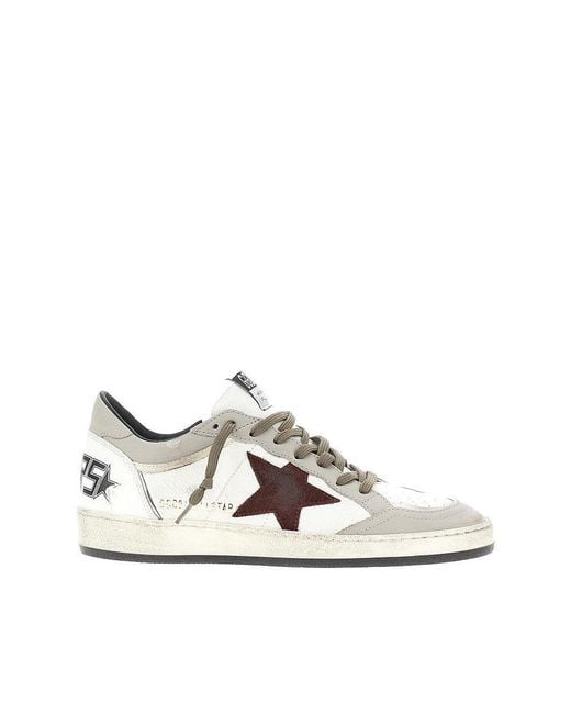 Golden Goose Deluxe Brand White 'Ballstar' Sneakers for men