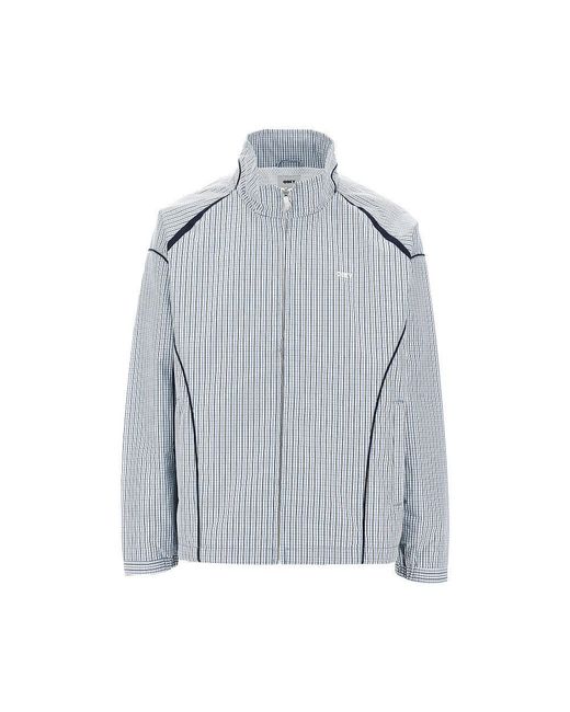 Obey Blue 'Practice' Windbreaker Jacket for men