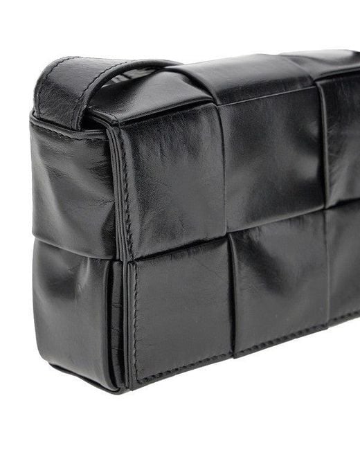 Bottega Veneta Black 'Candy Cassette' Crossbody Mini Bag for men