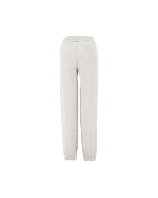 Joggers di Jil Sander in White