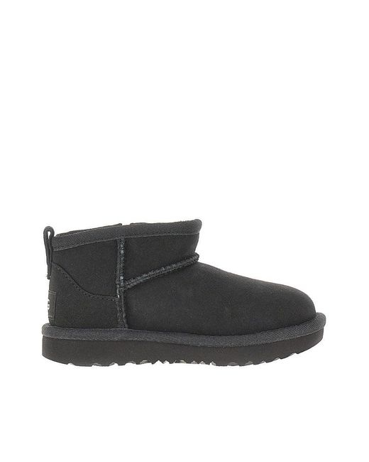 Ugg Black Classic Ultra Mini Boots Kids for men