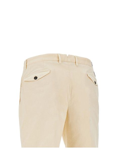 Santaniello Natural Stretch Twill 'Arechi' Trousers for men