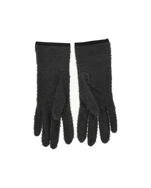 Satisfy Black Fuzzfleece Ad Gloves for men