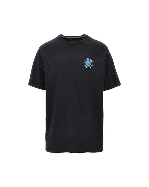 Patagonia Black 'Unity Fitz Responsibili-Tee' T-Shirt for men
