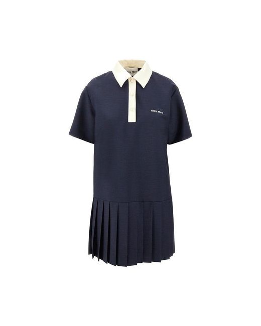Mini Abito di Miu Miu in Blue