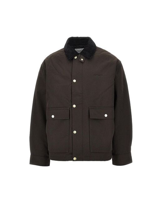 Carhartt Black 'Quentin' Nylon Canvas Jacket for men