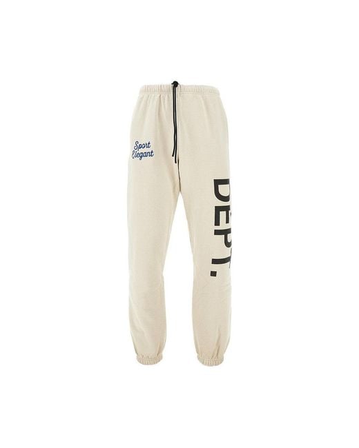 GALLERY DEPT. Natural Team Dèpt. Sweatpants for men