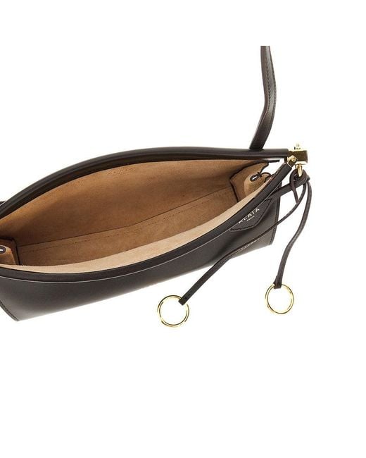 Alaïa Black Leather Small 'Le Click East West' Bag