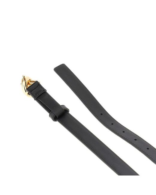 Bottega Veneta Black 'Knot' Leather Belt