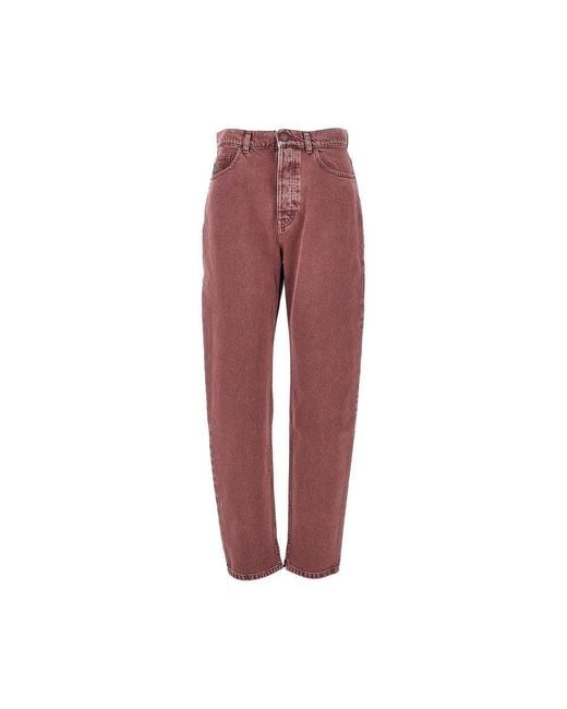 Chloé Tapered Leg High-Rise Jeans