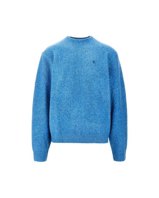 Carhartt Blue 'Curtis' Sweater for men