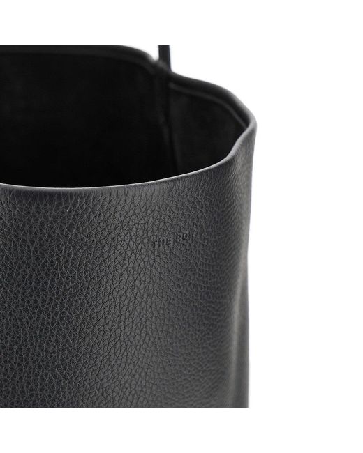 The Row Black Large N/S Park Tote Bag