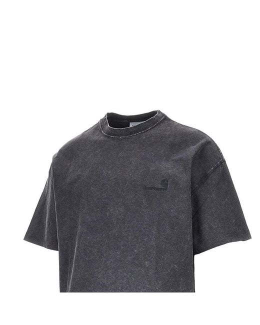 Carhartt Gray 'Lambert' T-Shirt for men