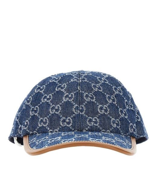Cappello Baseball di Gucci in Blue