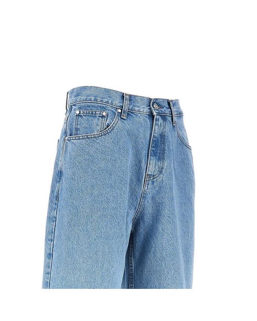Arte' Blue 'Stencil Uniform' Denim Jeans for men