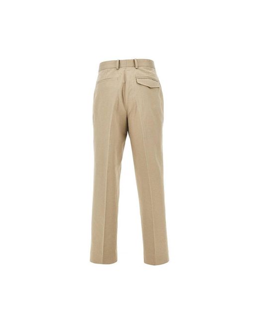Wax London Natural 'Aubyn' Twill Pants With Dart for men