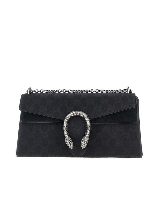 Gucci Black Medium 'Dionysus' Bag
