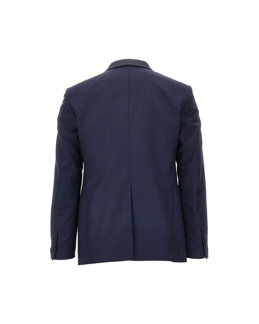 Tagliatore Blue Super 110's Wool Three-Piece Suit for men